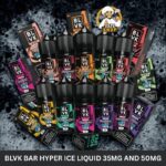 blvk bar hyper ice liquid 35mg and 50mg nicotine