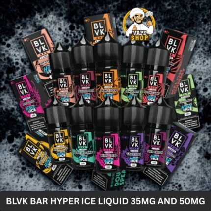 blvk bar hyper ice liquid 35mg and 50mg nicotine