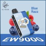 elfbar ew 9000 puffs 50mg blue razz