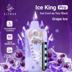 elfbar ice king pro up to 40000 puffs grape ice