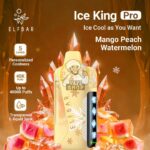 elfbar ice king pro up to 40000 puffs mango peach watermelon