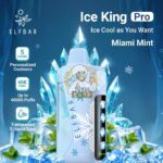 elfbar ice king pro up to 40000 puffs miami mint