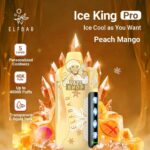 elfbar ice king pro up to 40000 puffs peach mango