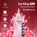 elfbar ice king pro up to 40000 puffs strawberry ice