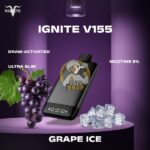 ignite v155 15500puffs grape ice