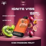 ignite v155 15500puffs kiwi passion fruit