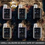 uwell caliburn g5 koko vape kit 1600mah 3ml max 35w in the uae