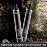 hqd cuvie plus 1200 puffs 50mg nicotine