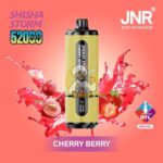 jnr shisha storm 52000 puffs disposable vape 2 dtl in the uae cherry berry 1