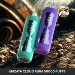 mazaya cloud aura 50000 puffs disposable vape 6mg in the uae