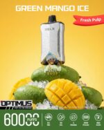 relx optimus up to 60000 puffs 50mg green mango ice