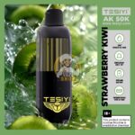tesiyi ak 50000 puffs disposable vape 50mg in the uae strawberry kiwi