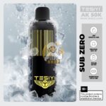 tesiyi ak 50000 puffs disposable vape 50mg in the uae sub zero