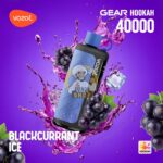 vozol gear hookah 40000 puffs blackcurrant ice