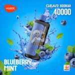 vozol gear hookah 40000 puffs blueberry mint