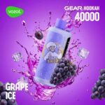 vozol gear hookah 40000 puffs grape ice