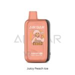 airbar 30000 puffs 30mg nicotine mtl vape juicy peach ice