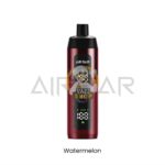 airbar e shisha 15000 puffs 3mg nicotine dtl vape watermelon