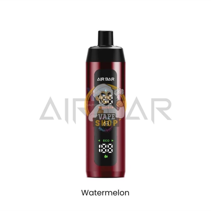 airbar e shisha 15000 puffs 3mg nicotine dtl vape watermelon