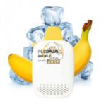 flerbar zero nicotine 3500 puffs vape banana ice
