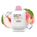flerbar zero nicotine 3500 puffs vape peach freeze