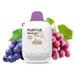 flerbar zero nicotine 3500 puffs vape purple grape