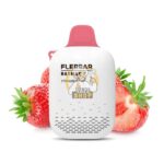 flerbar zero nicotine 3500 puffs vape strawberry