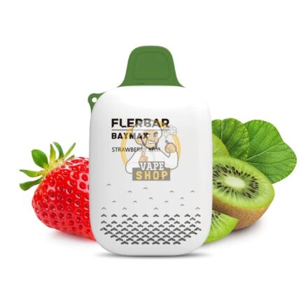 flerbar zero nicotine 3500 puffs vape strawberry kiwi