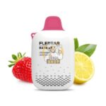 flerbar zero nicotine 3500 puffs vape strawberry lemonade