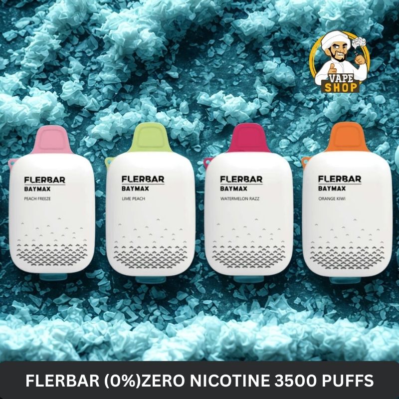 flerbar zero nicotine 3500 puffs vape
