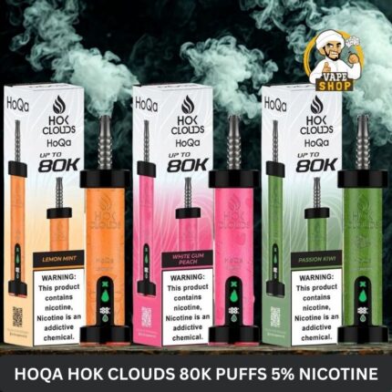 HoQa Hok clouds 80k puffs 5% nicotine