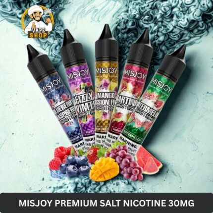 misjoy premium salt nicotine 30mg 30mg liquid usa brand