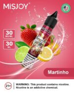 misjoy premium salt nicotine 30mg 30mg liquid usa brand martinho
