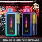 tesla bar xs 60000 puffs disposable vape 50mg in the uae
