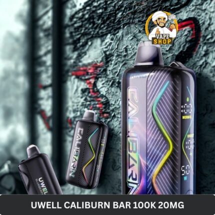 uwell caliburn bar 100k 20mg up to 100000 puffs disposable vape in the uae