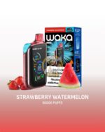 waka blast 50000 puffs disposable vape 50mg in the uae strawberry watermelon 3