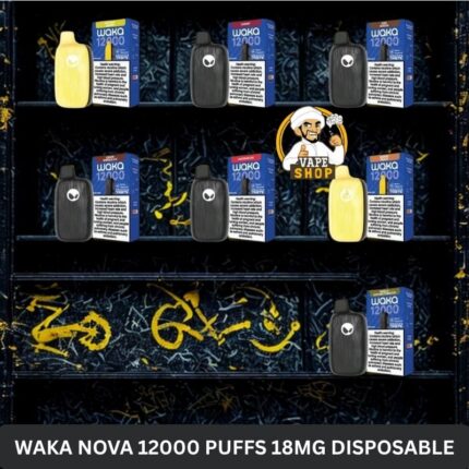 waka nova 12000 puffs 18mg disposable vape in the uae 3
