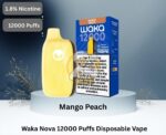 waka nova 12000 puffs 18mg disposable vape mango peach 3