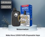 waka nova 12000 puffs 18mg disposable vape watermelon 3