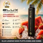 elux legend 5000 puffs 20mg and 50mg nicotine