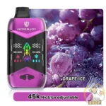 hyperjoy 45000 puffs disposable vape 50 mg in uae grape ice 2