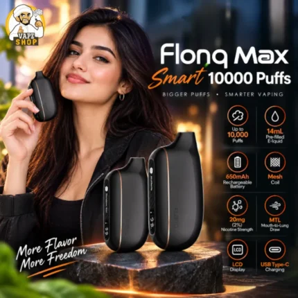 malaki flonq max smart 10000 puffs 20mg nicotine vape