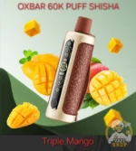 oxbar shisha 60k nicotine triple mango 1