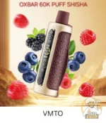 oxbar shisha 60k nicotine vmto 1