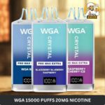 wga 15000 puffs 20mg nicotine