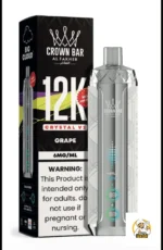 al-fakher-crown-bar-12k-crystal-v2-disposable-vape-12000-puffs-in-uae-grape