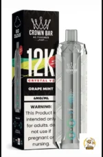al-fakher-crown-bar-12k-crystal-v2-disposable-vape-12000-puffs-in-uae-grape-mint