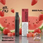 alt nu 8000 puffs disposable vape 20mg in dubai uae strawberry watermelon