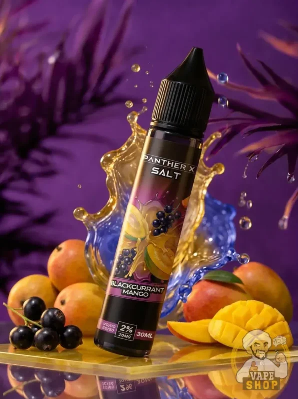 dr vape panther x 20mg nicotine 30ml vape juice blackcurrant mango
