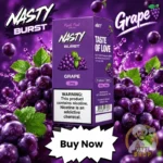 nasty burst 3mg 60ml vape juice in uae grape
